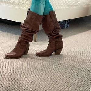 Frye Slouch Boots